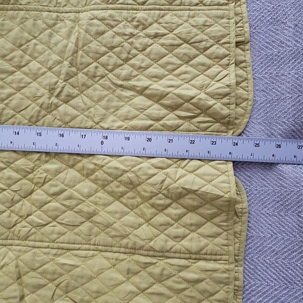 Sport‎ Savvy Sz Large Pistachio Green Diamond Quilted Women’s Zip-Up Vest Jacket - Picture 7 of 10